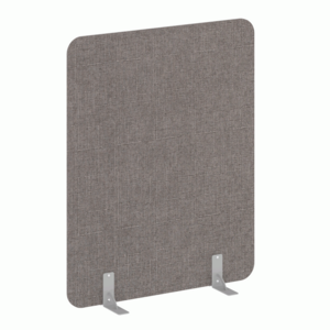 Перегородки на металлических опорах на фетровых подпятниках