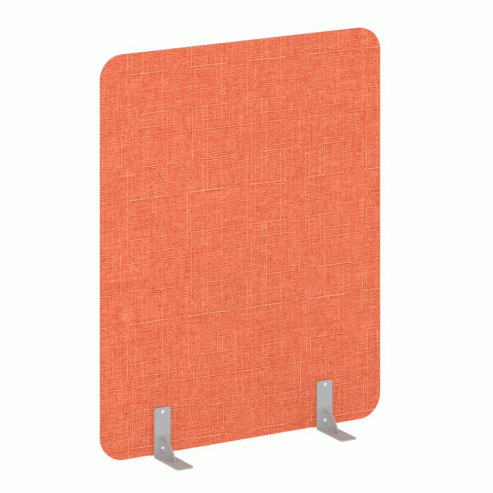 Перегородки на металлических опорах на фетровых подпятниках