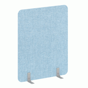 Перегородки на металлических опорах на фетровых подпятниках