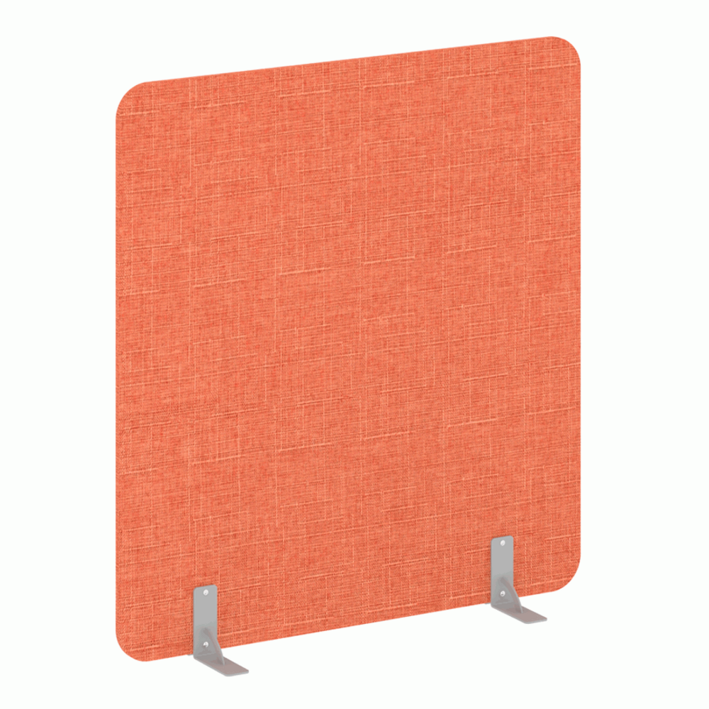 Перегородки на металлических опорах на фетровых подпятниках