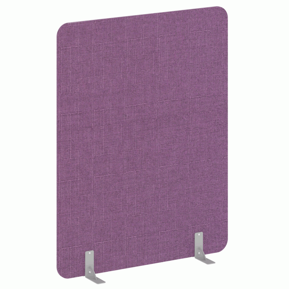 Перегородки на металлических опорах на фетровых подпятниках