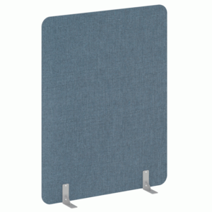 Перегородки на металлических опорах на фетровых подпятниках