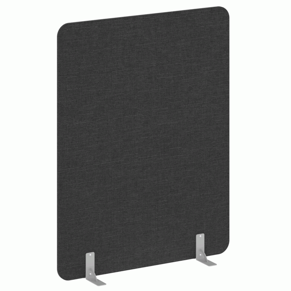 Перегородки на металлических опорах на фетровых подпятниках