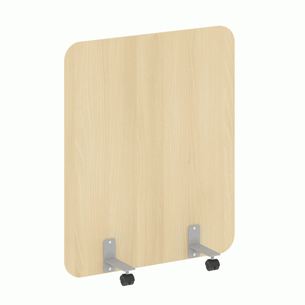 Перегородки на металлических опорах на фетровых подпятниках