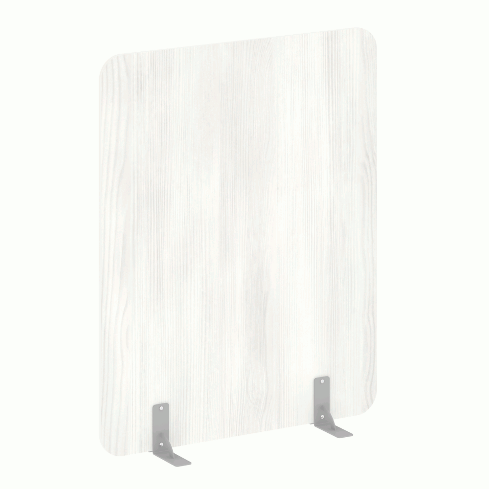 Перегородки на металлических опорах на фетровых подпятниках