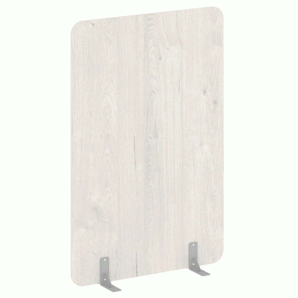 Перегородки на металлических опорах на фетровых подпятниках