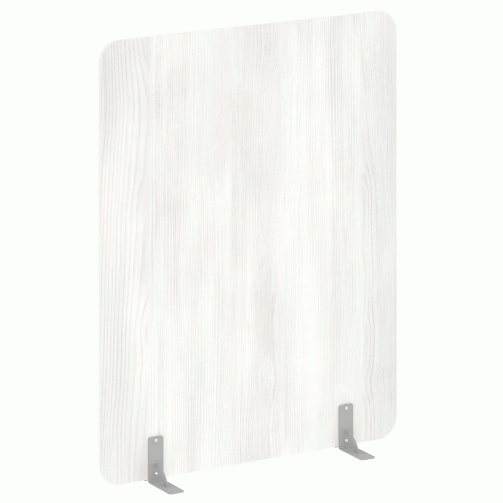 Перегородки на металлических опорах на фетровых подпятниках