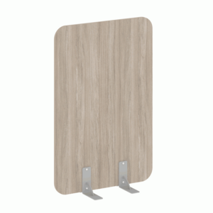 Перегородки на металлических опорах на фетровых подпятниках