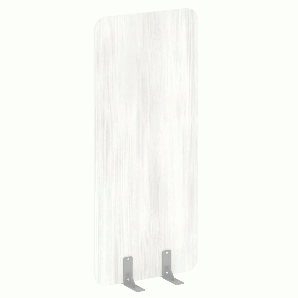 Перегородки на металлических опорах на фетровых подпятниках