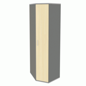 Стеллаж уголовой с дверью