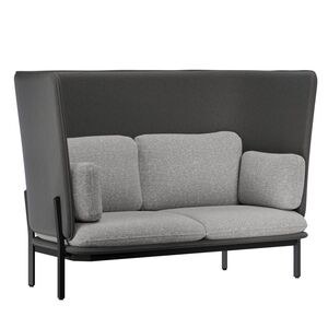 Диван двухместный с высокой спинкой