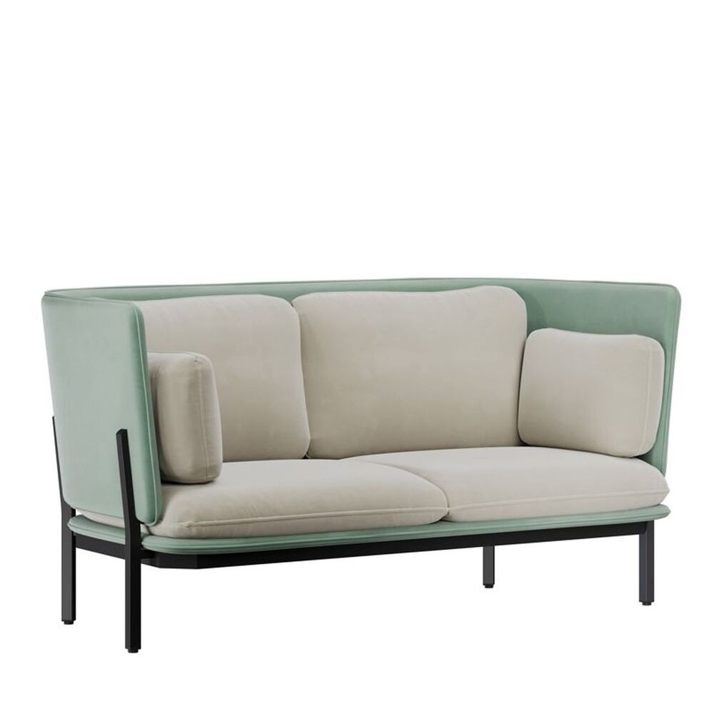 Диван двухместный с низкой спинкой