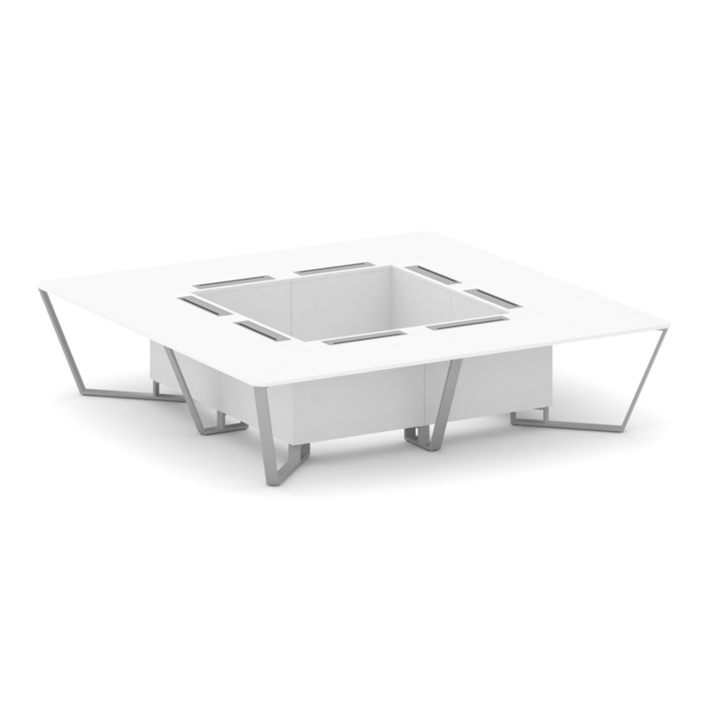 Стол переговорный квадратный