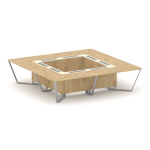 Стол переговорный квадратный