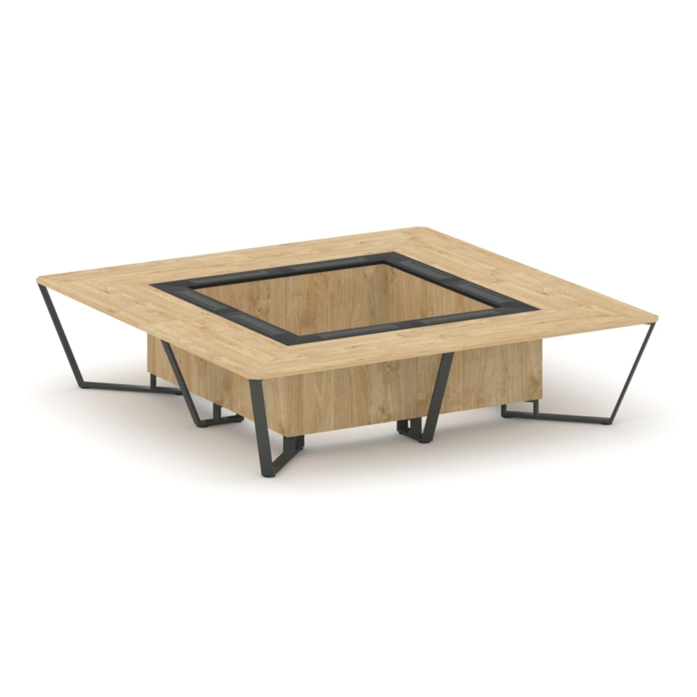 Стол переговорный квадратный