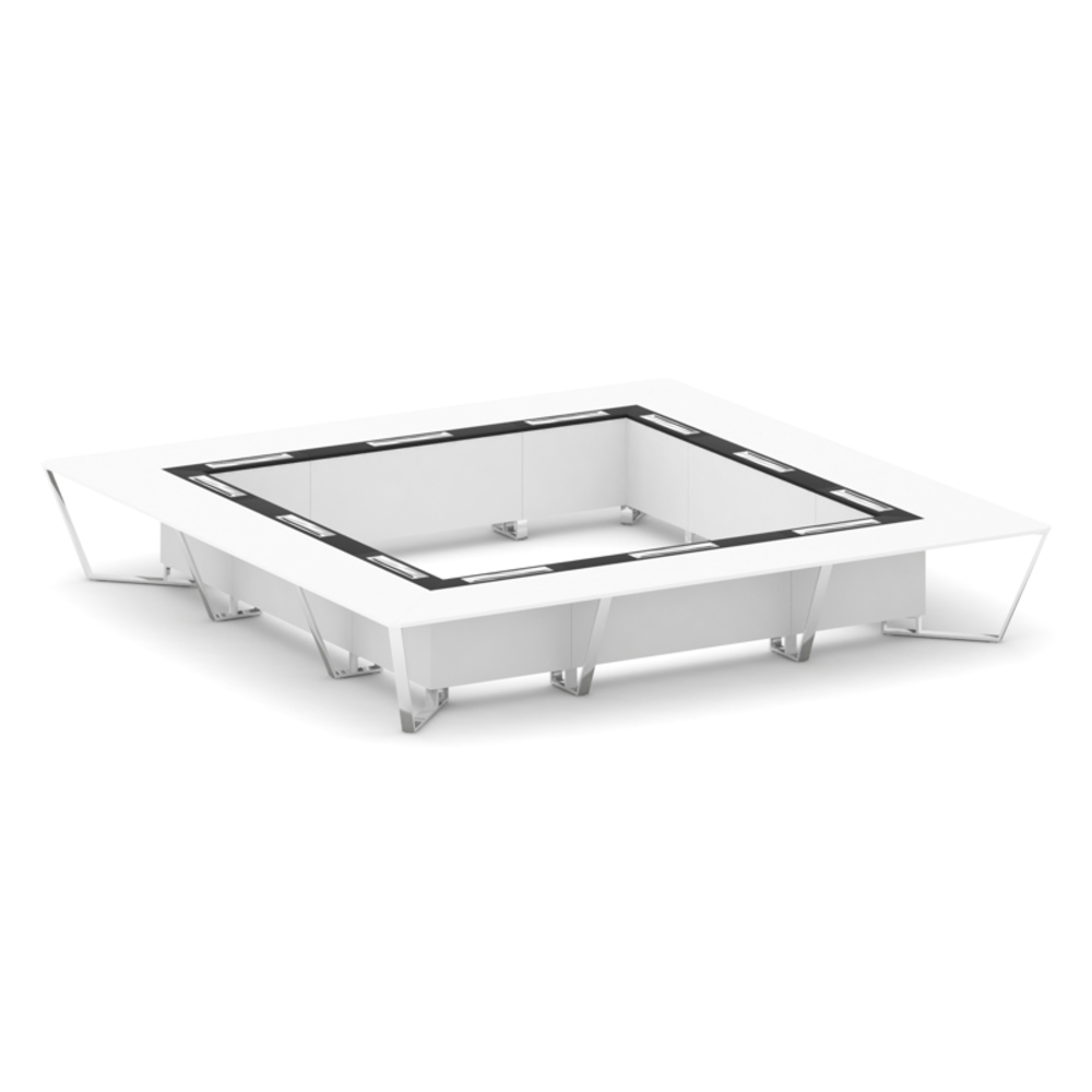 Стол переговорный квадратный