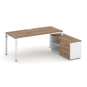 Style Project Direct Lux Стол письменный с греденцией правой