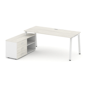 Style Project Direct Стол письменный с греденцией левой