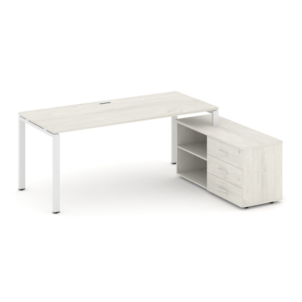 Style Project Direct Стол письменный с греденцией правой