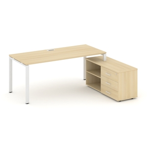 Style Project Direct Стол письменный с греденцией правой