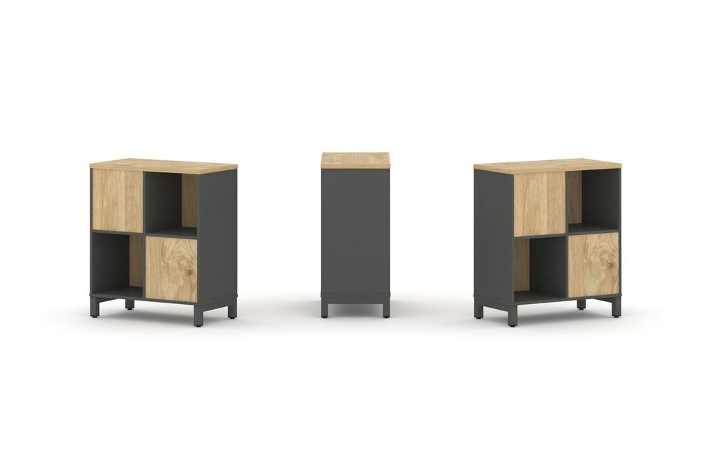 Набор стеллажа двухстороннего, 2 яруса