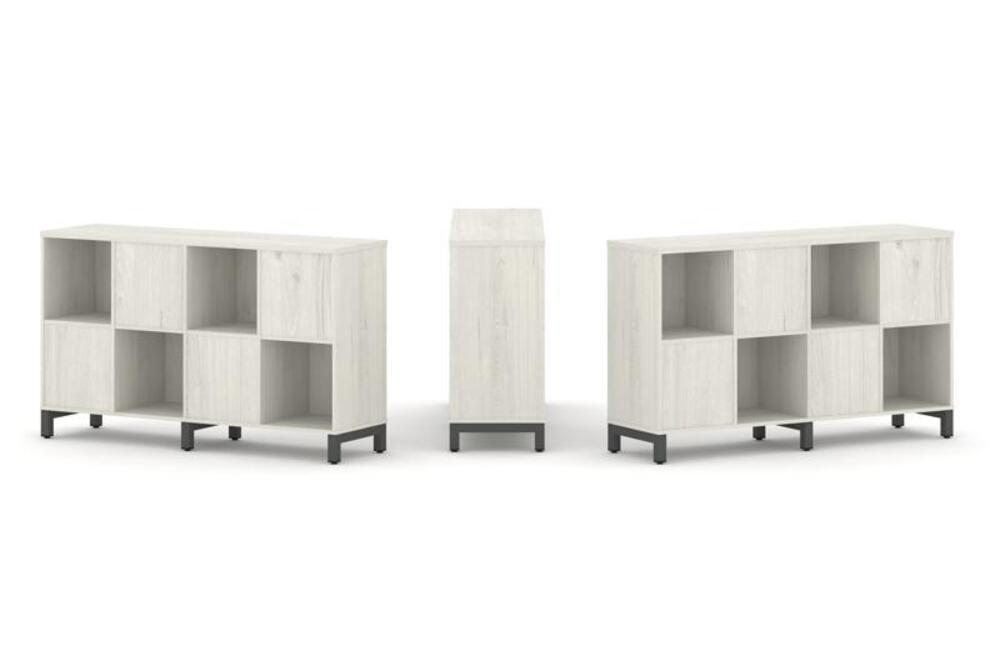 Набор стеллажа двухстороннего, 2 яруса