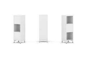 Набор стеллажа двухстороннего, 3 яруса