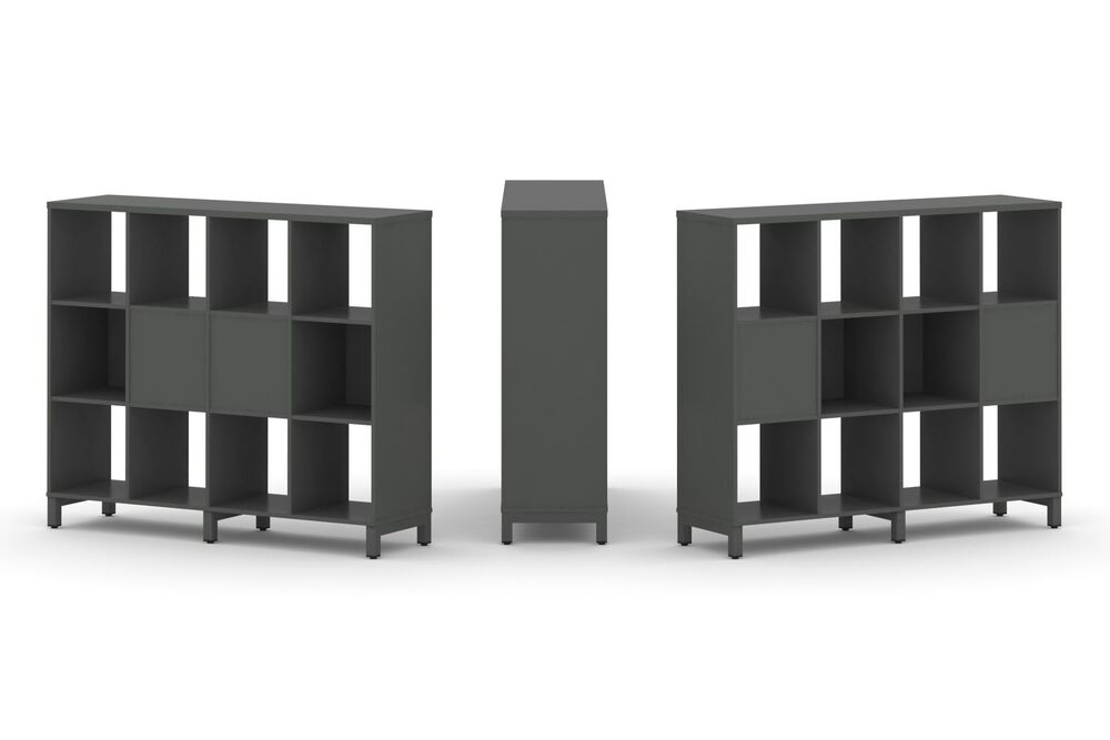 Набор стеллажа двухстороннего, 3 яруса