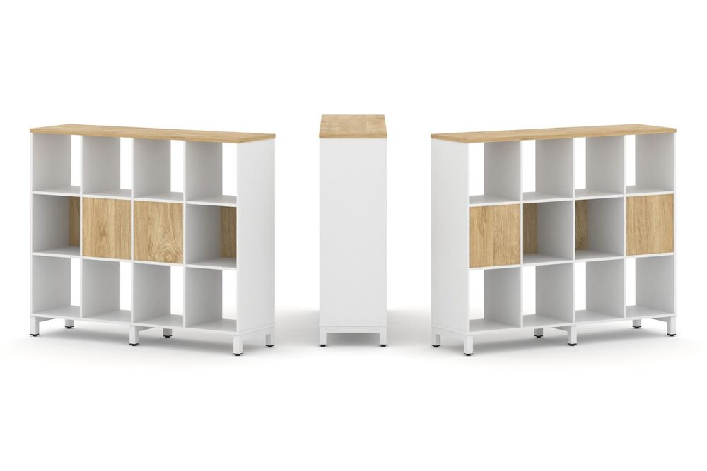 Набор стеллажа двухстороннего, 3 яруса