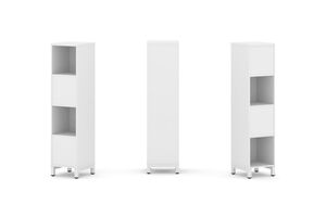 Набор стеллажа двухстороннего, 4 яруса