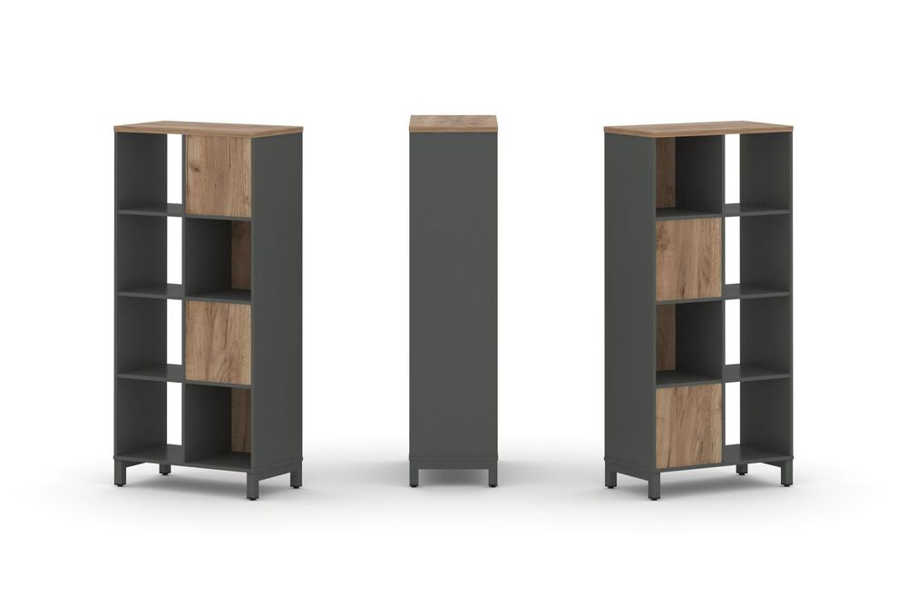 Набор стеллажа двухстороннего, 4 яруса