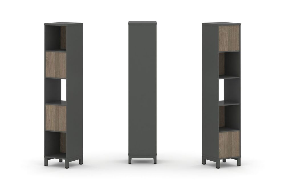 Набор стеллажа двухстороннего, 5 ярусов