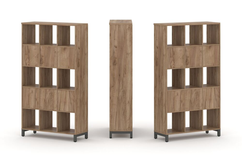 Набор стеллажа двухстороннего, 5 ярусов