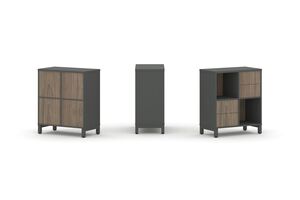 Набор стеллажа одностороннего, 2 яруса