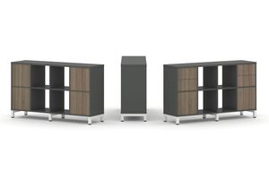 Набор стеллажа одностороннего, 2 яруса