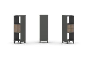 Набор стеллажа одностороннего, 3 яруса