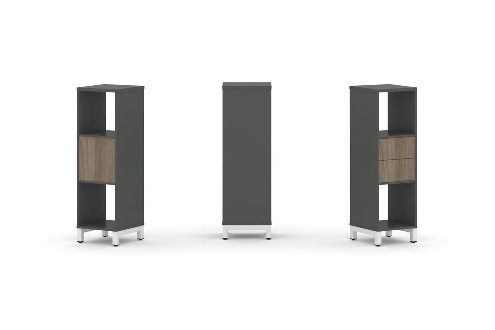 Набор стеллажа одностороннего, 3 яруса