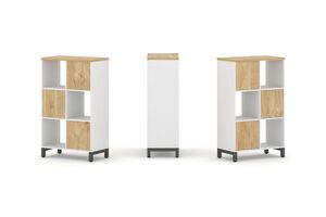 Набор стеллажа одностороннего, 3 яруса