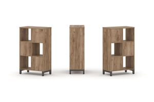 Набор стеллажа одностороннего, 3 яруса