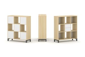 Набор стеллажа одностороннего, 3 яруса