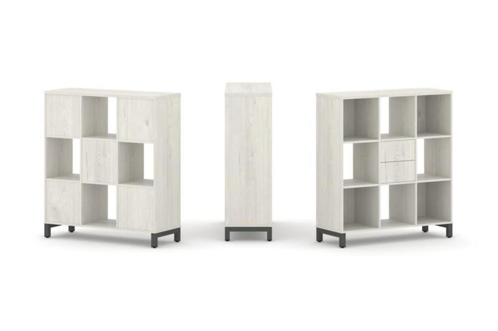 Набор стеллажа одностороннего, 3 яруса