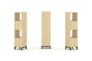 Набор стеллажа одностороннего, 4 яруса