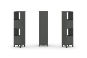 Набор стеллажа одностороннего, 4 яруса