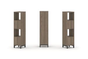 Набор стеллажа одностороннего, 4 яруса