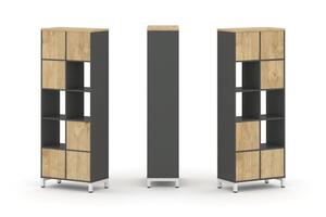 Набор стеллажа одностороннего, 5 ярусов