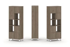 Набор стеллажа одностороннего, 5 ярусов