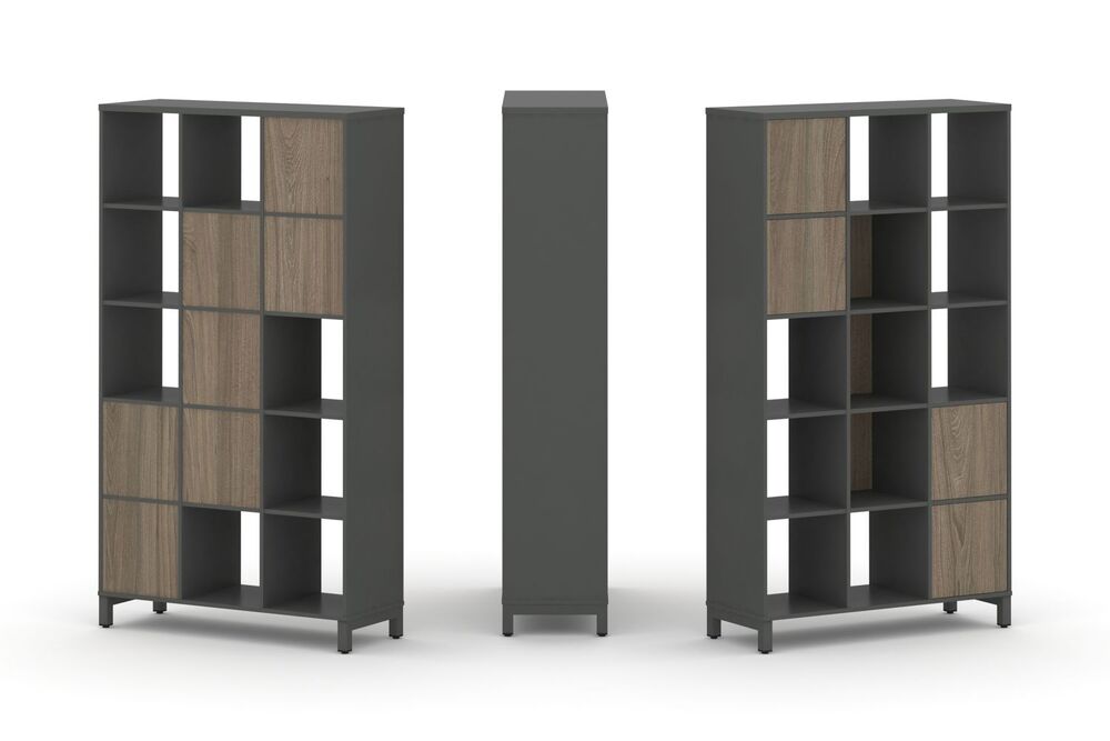 Набор стеллажа одностороннего, 5 ярусов