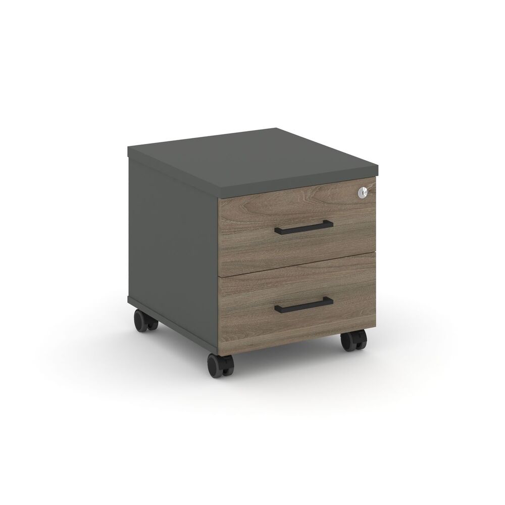 Тумба мобильная 2 ящика