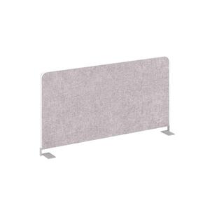 Настольный экран боковой (тканевый с алюминиевым кантом двойной)