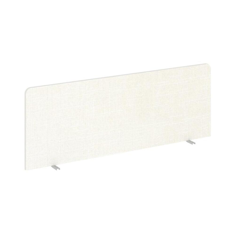 Настольный экран фронтальный (тканевый с алюминиевым кантом)